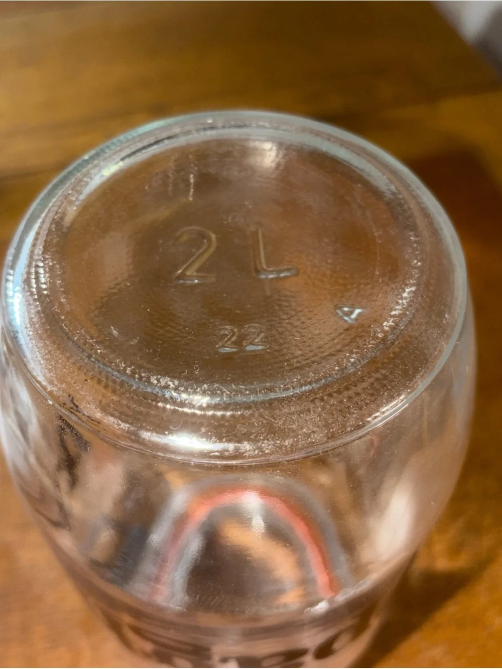 Vintage 1970's 10” SPAGHETTI Mason Jar Canister MCM Mid Century modern